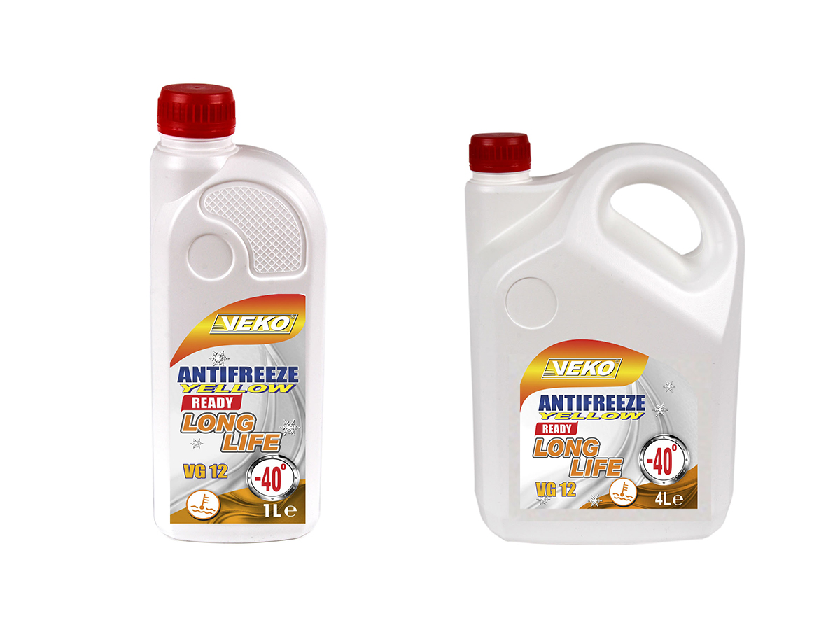 Anti-freeze VEKO YELLOW VG12 Concentrate